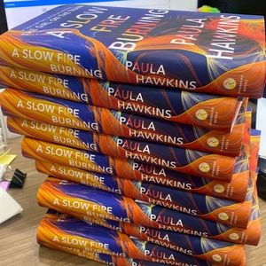 A Slow fire burning Book